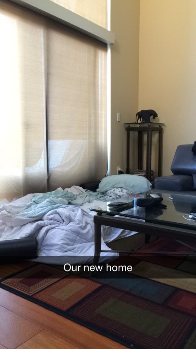 Home for five days Home for five days