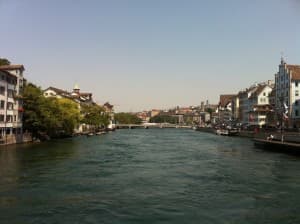 Zurich river normal Zurich river normal