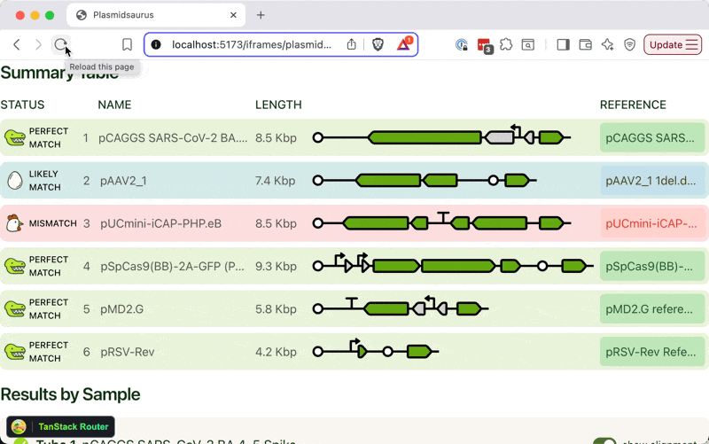 Flash of no visualization