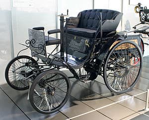 1895 Benz Velo. Along with its contemporary Du...