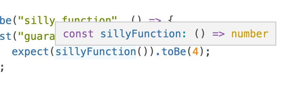 Type hints in tests