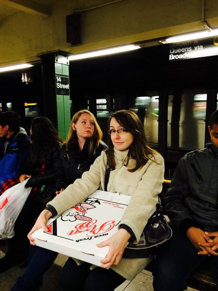 Big pizza is big