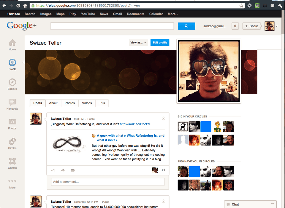 New Google+
