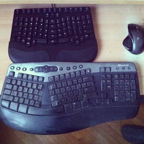 Old ergonomic compared to new Old ergonomic compared to new