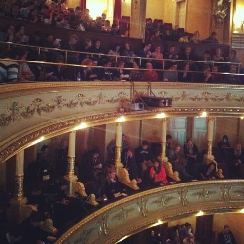 A full opera house A full opera house