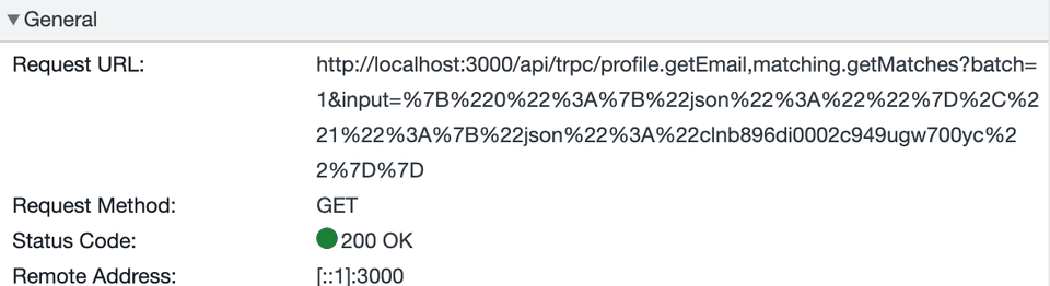 Batched API call