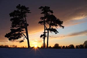 Sunset behind the remaining three of Bristol's... Sunset behind the remaining three of Bristol's...