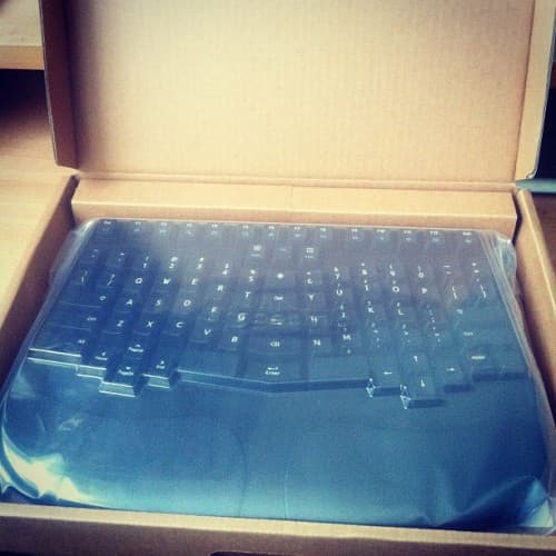 The new keyboard The new keyboard