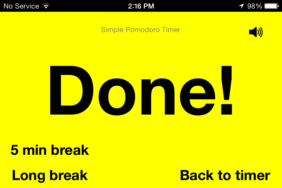Done! Done!