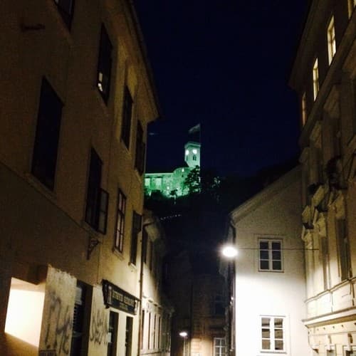 Ljubljana Castle at night Ljubljana Castle at night