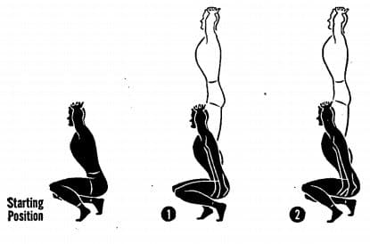 Squat jumps Squat jumps