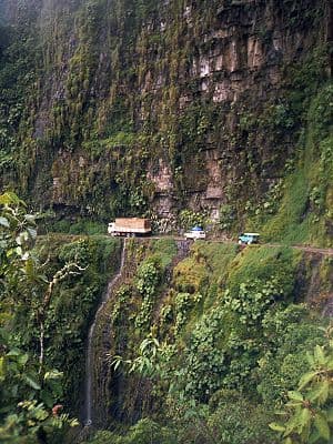 Yungas Road in Bolivia Yungas Road in Bolivia
