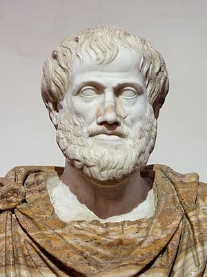 Bust of Aristotle. Marble, Roman copy after a ... Bust of Aristotle. Marble, Roman copy after a ...