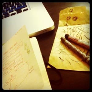 Crayon+moleskin+mac