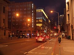 San Francisco by Night: Mission Street San Francisco by Night: Mission Street