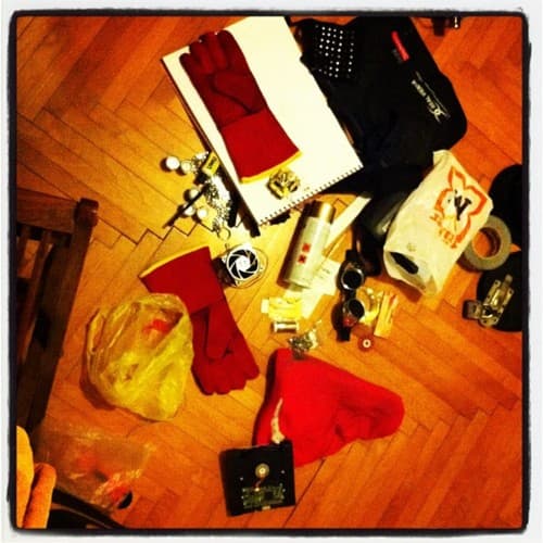 It begins with a pile of junk It begins with a pile of junk