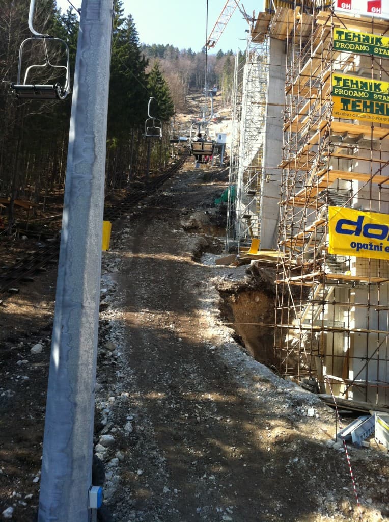 Ski lifts are weird without snow Ski lifts are weird without snow