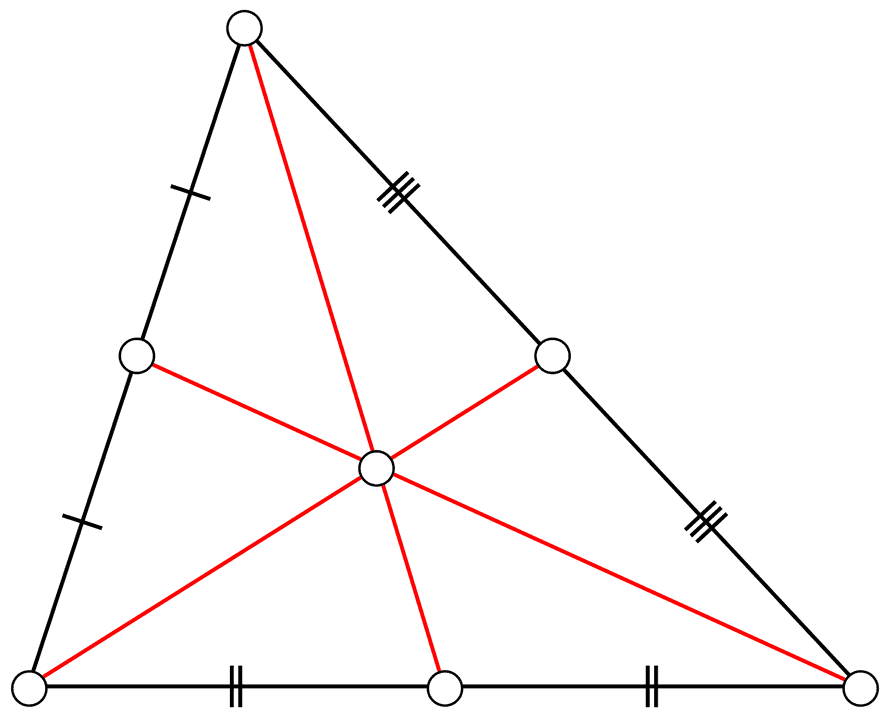 Triangle centroid
