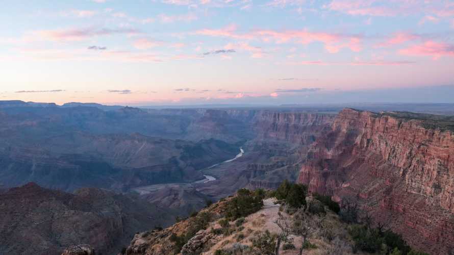 Yeah, it's a big hole in the ground and it's worth seeing anyway. Pictures don't do Grand Canyon justice