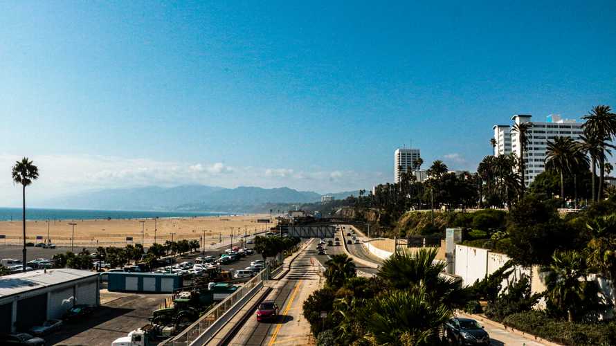 Los Angeles itself is pretty boring but Santa Monica always looks fabulous