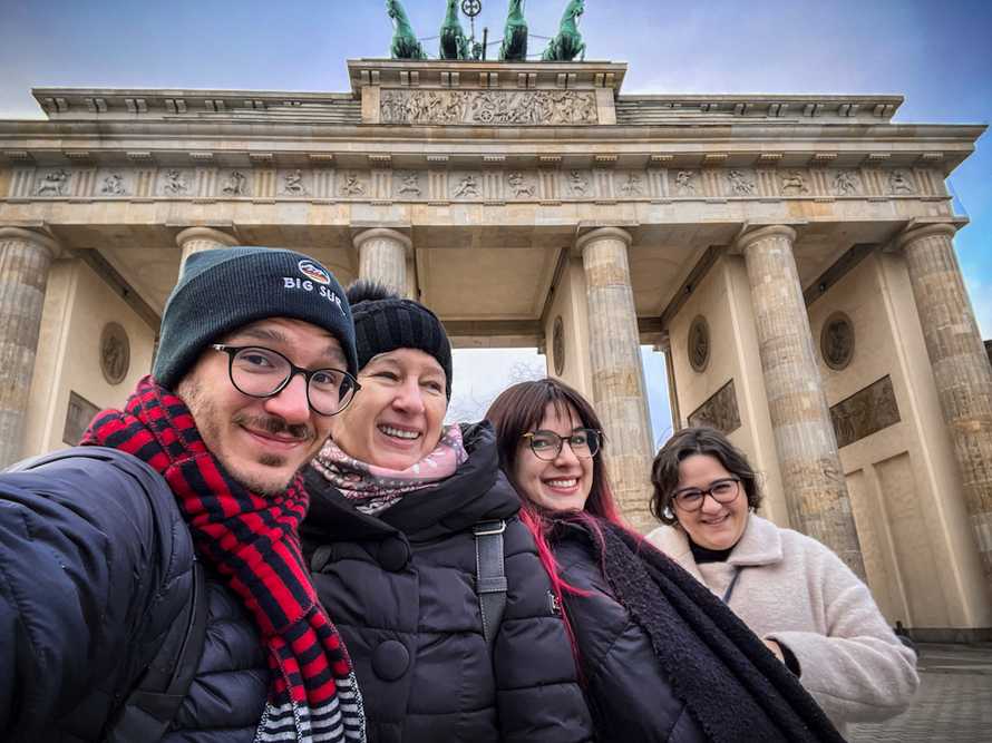 Selfie at the Brandenburg Gate