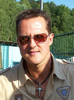 Michael Schumacher, German racing driver