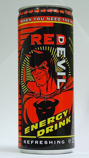 A can of Red Devil.