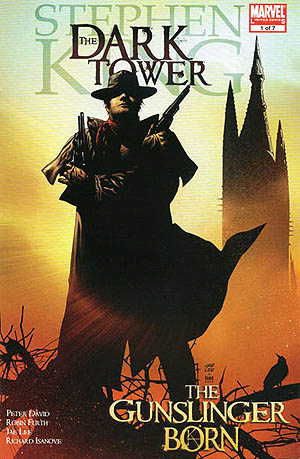 Roland on the cover of the comic The Dark Towe...
