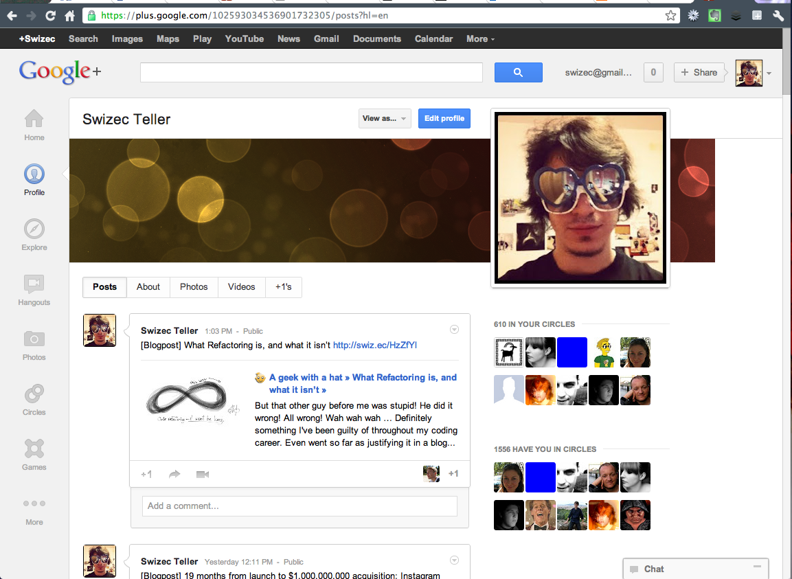 New Google+