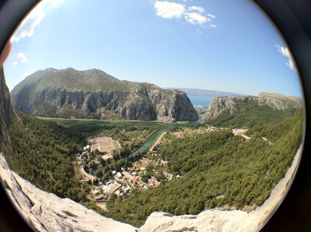 View from the longboard road