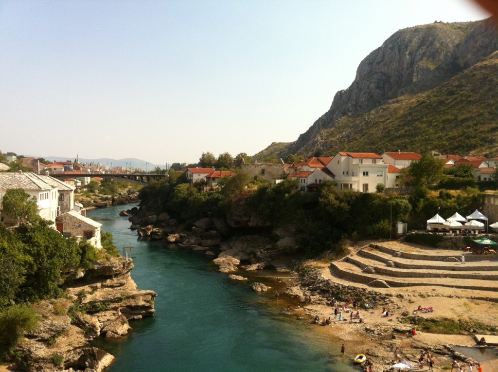 View from the bridge