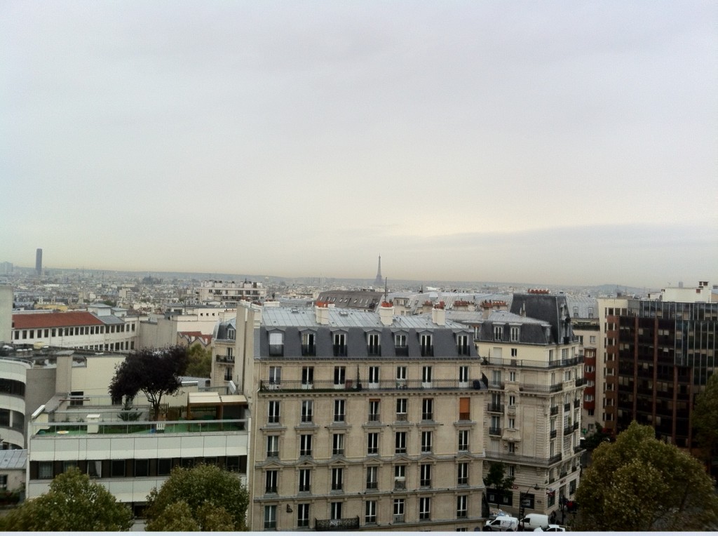 Paris panorama from Communist HQ roof