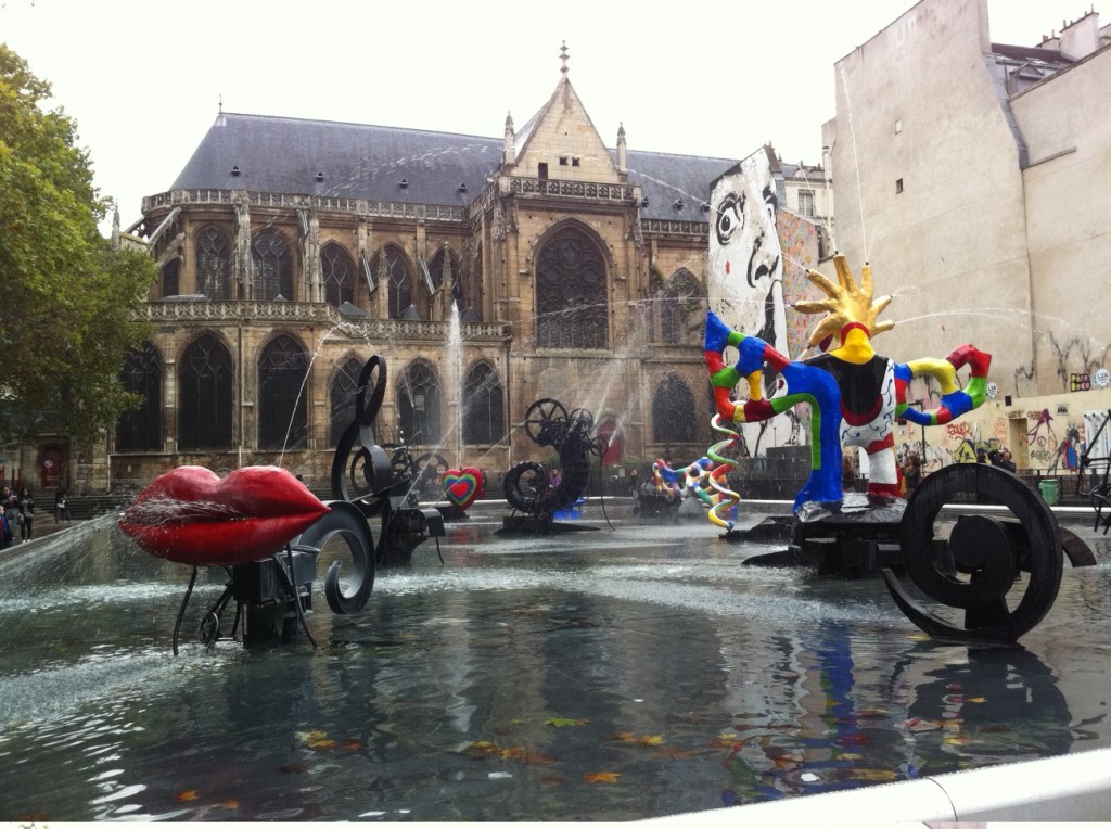 A water park thing near Pompidou